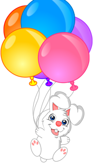 Rabbit balloons